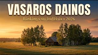 Senos Geros Lietuviškos Dainos su Žodžiais – Vasaros Rinkinys 2026