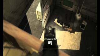 Call of Duty 4 Modern Warfare Glitch: Captain Price's Floating M4A1