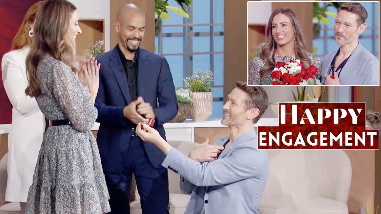 Young & Restless Michael Graziadei proposes to Girlfriend Lauren Carey on The Talk