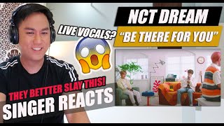 NCT DREAM 엔시티 드림 ‘지금처럼만 (Be There For You)’ Live Clip | SINGER REACTION