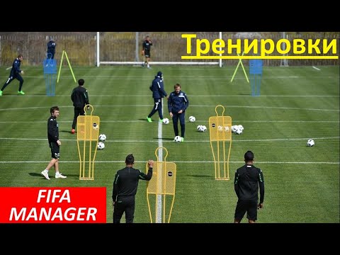 Тренировки. Fifa Manager.