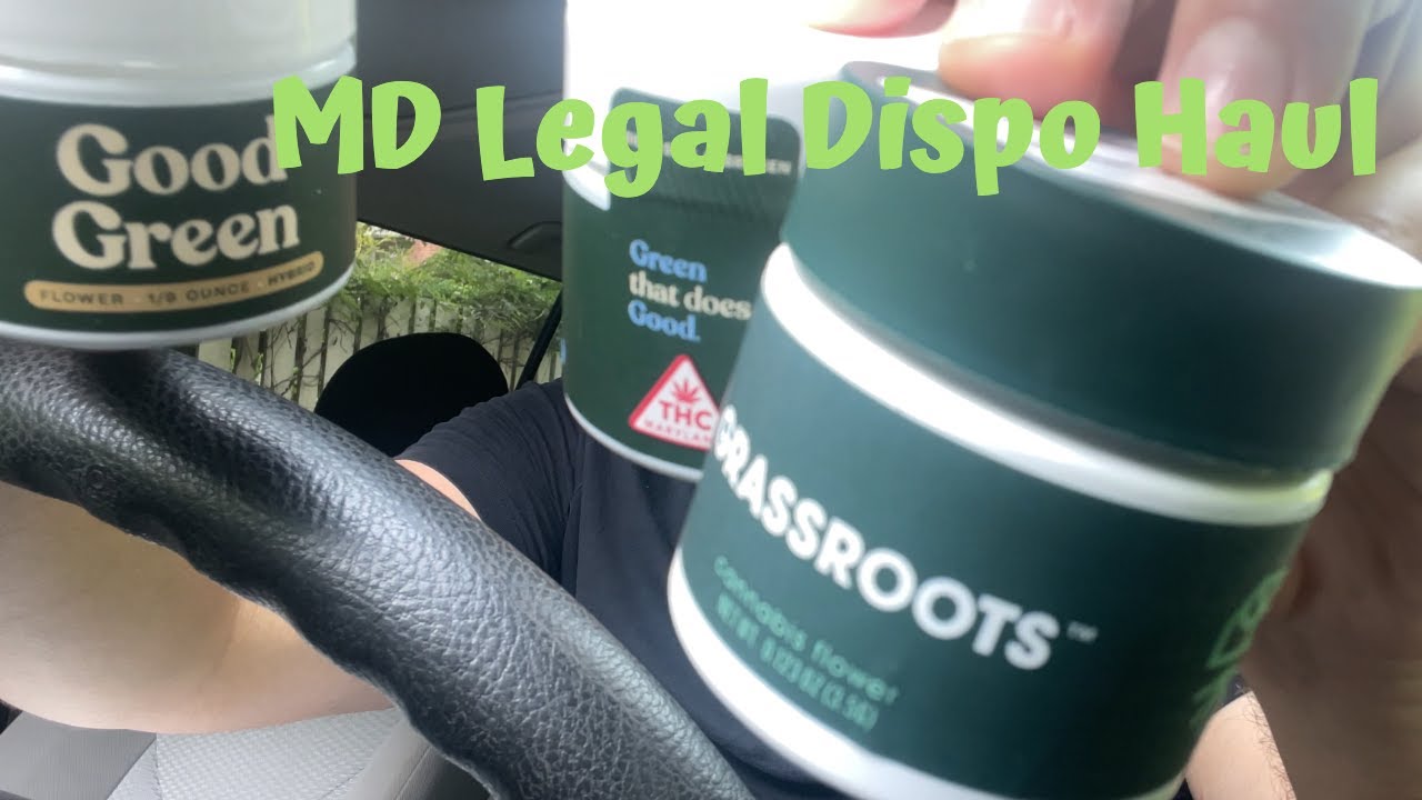 LEGAL MARYLAND DISPENSARY HAUL