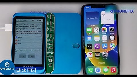 Fix iPhone True Tone Without Oiginal Screen With V1S Pro Programmer
