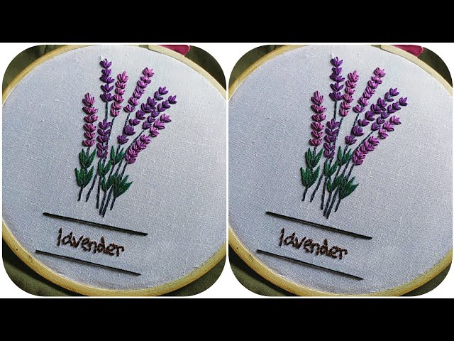 lavender-flowers-embroidery-pattern-embroidery-for-beginners-let-s-explore-youtube