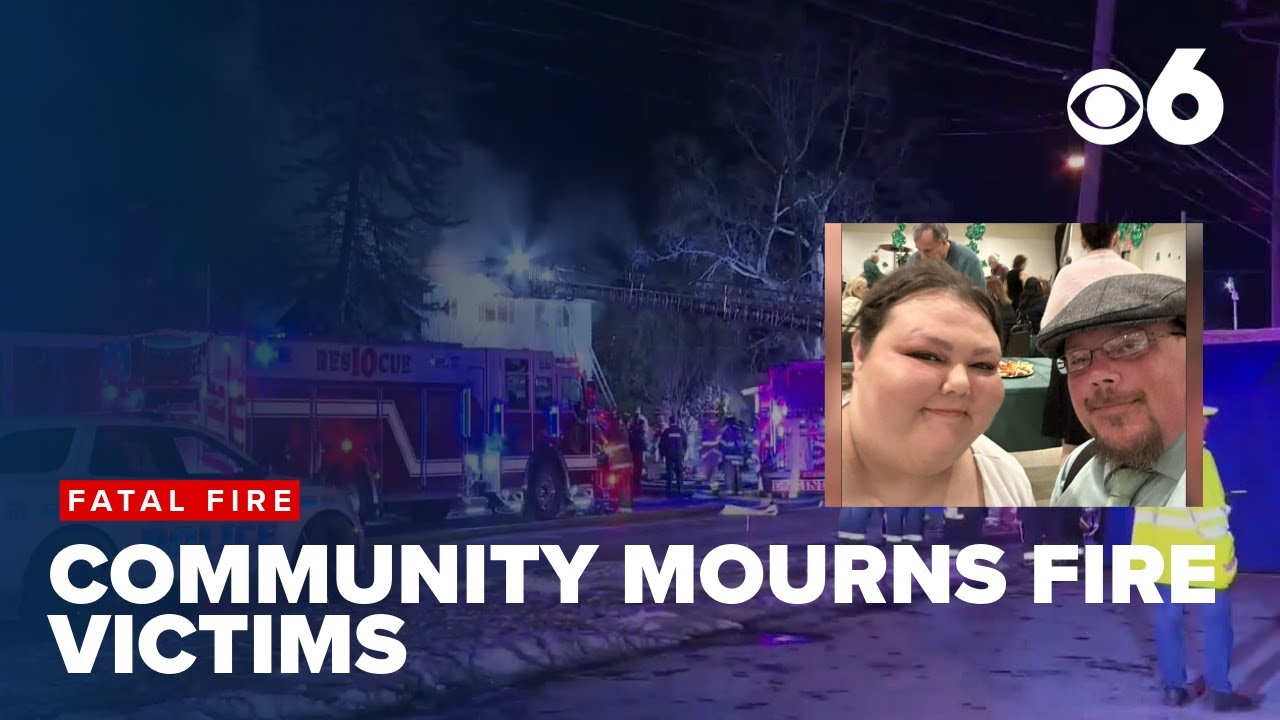 Community mourns Colonie fire victims - YouTube