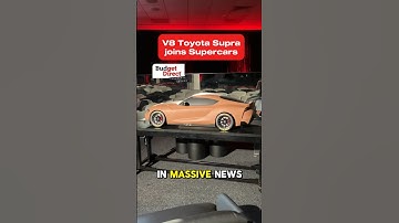 V8-powered Toyota Supras are joining the Repco Supercars Championship!