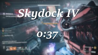 Skydock IV Legend in 37 seconds (Solar Warlock Season of the Wish)