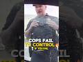 Driver faces off against surrounding cops, refuses to back down🔥