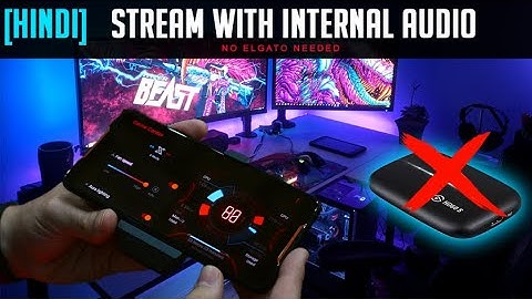 [HINDI] How to Stream Pubg Mobile with Internal Audio | One Plus, Asus Rog, Red Magic, Iphone
