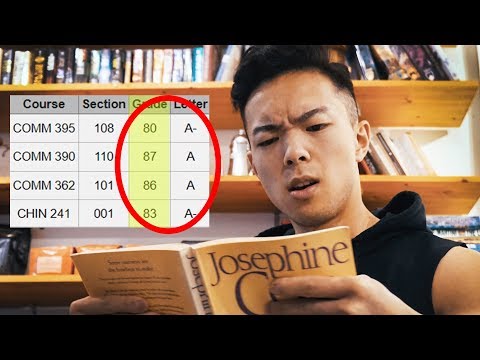 How To Cram for a Test and STILL GET A’s (actual grades!!)