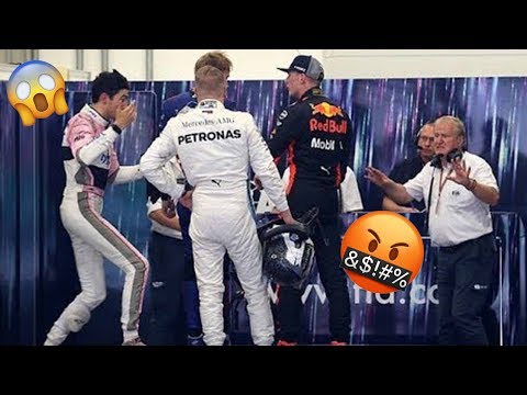 Max Verstappen FIGHTS Esteban Ocon after F1 Brazilian GP 2018!