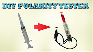 DIY polarity tester positive negative finder