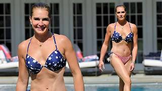Brooke Shields Beach Photos Resurface in Viral Throwback Trend