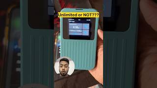 Unlimited data in 5G hotspot routers??? #jio5g #airtel5gplus
