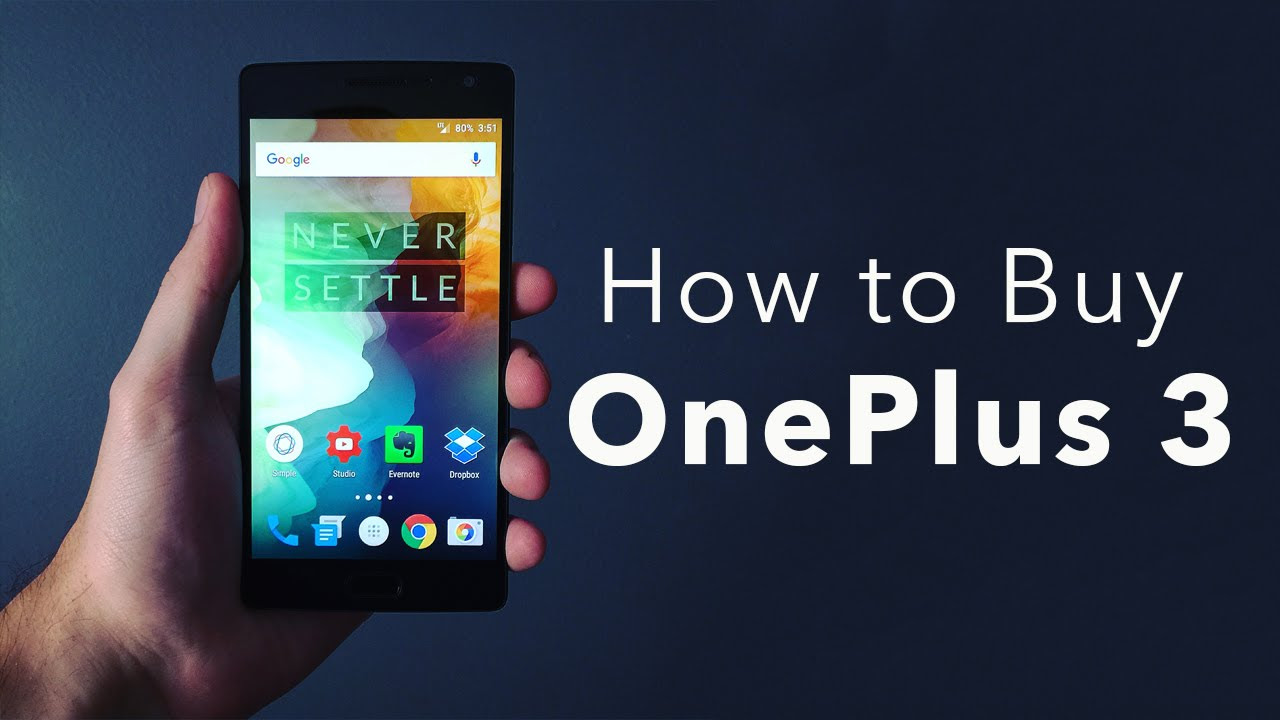  New Update  3 Ways to buy the OnePlus 3