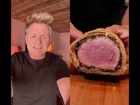 Gordon’s reaction to our Beef Wellington ?