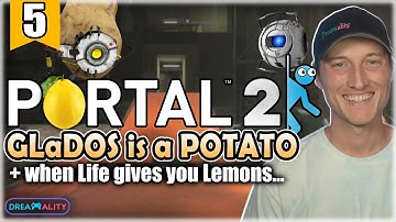 My First Time Playing Portal 2!! - Wholesome Portal 2 Blind Playthrough - Part 5