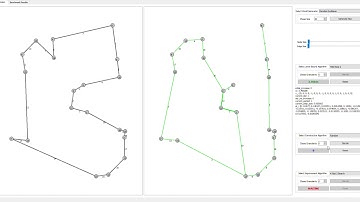 TSP Heuristics Analysis GUI showcase