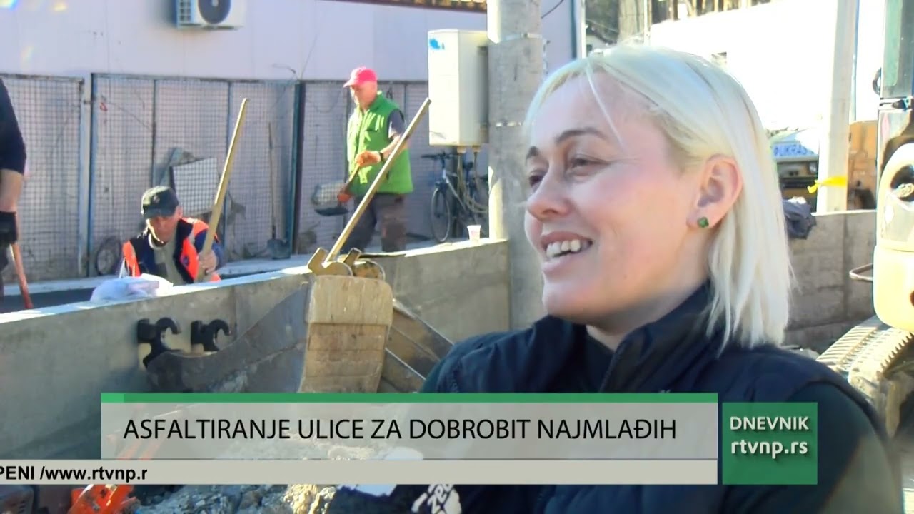 Asfaltiranje kraka ulice Dimitrija Tucovića