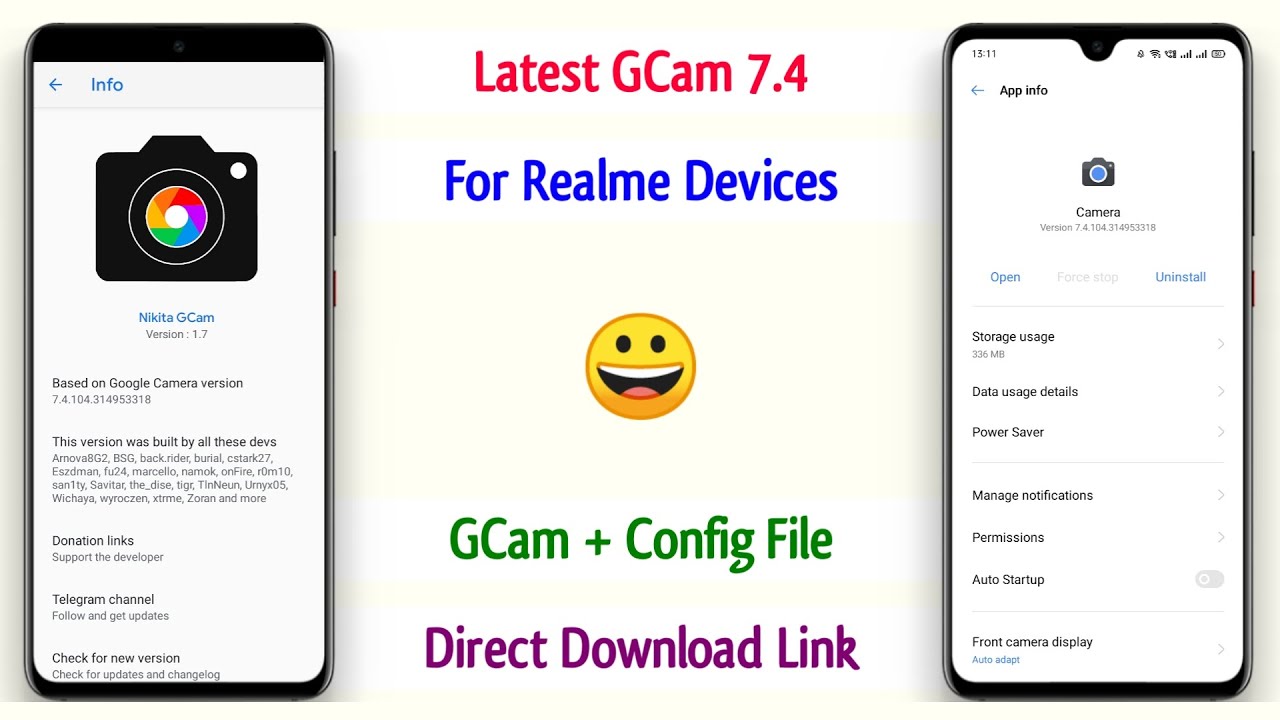 Latest Google Camera 7.4 For Realme Devices With Config File - Direct Link 😈 | Realme GCam Apk ~ 😀❤️
