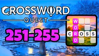 CROSSWORD QUEST level 251 252 253 254 255