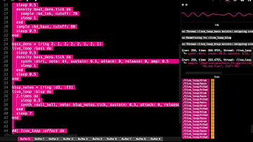 Coding a beat in Sonic Pi