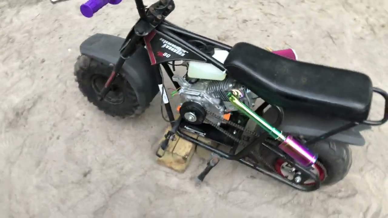 Monster moto mini bike build predator 212 another happy customer