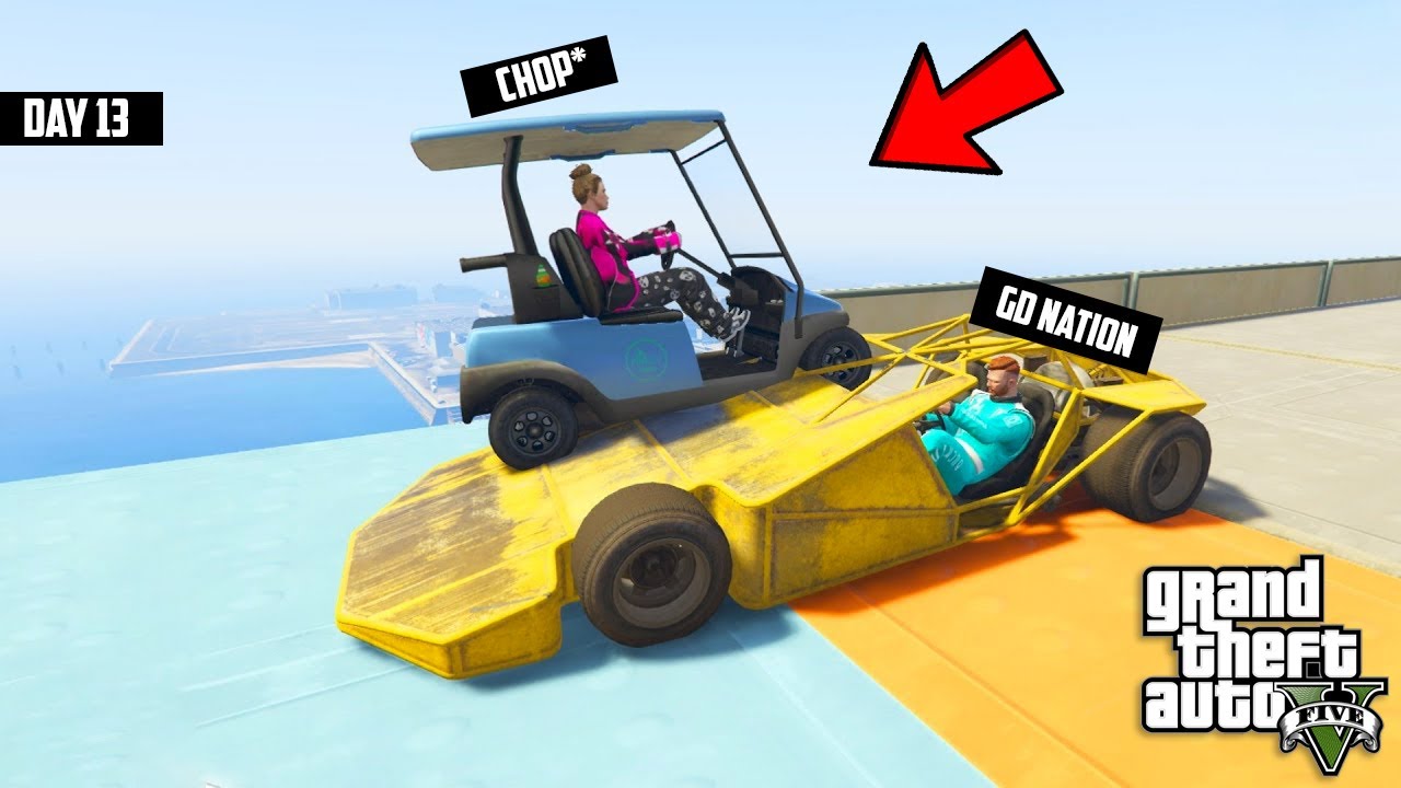🚥GD NATION FACE TO FACE CHALLANGE WITH CHOP [DAY 13] GTA 5 ...