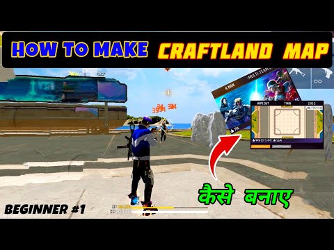 HOW TO MAKE A CRAFTLAND MAP IN FREE FIRE |#LB2GAMER