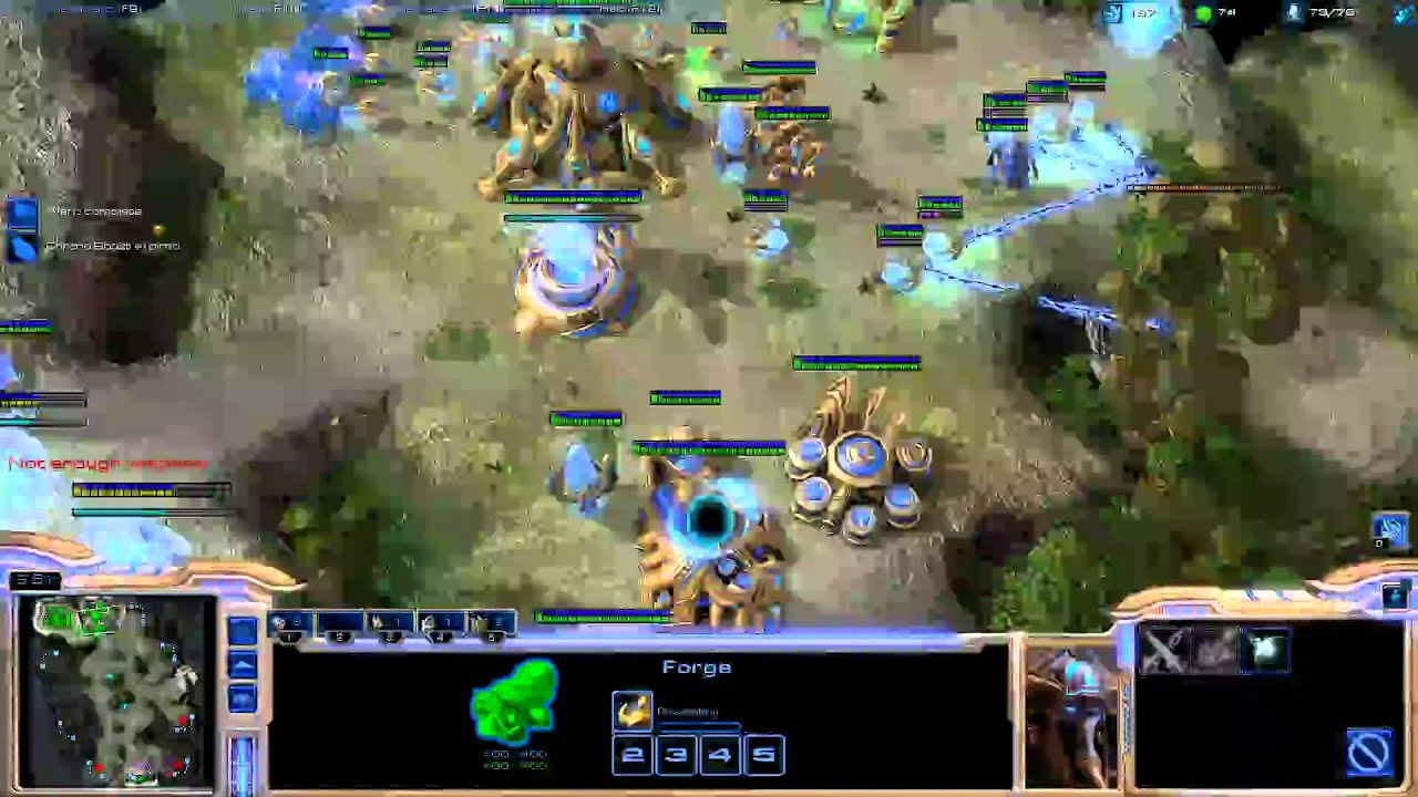 pvz immortal rush multi harass with wrap prism