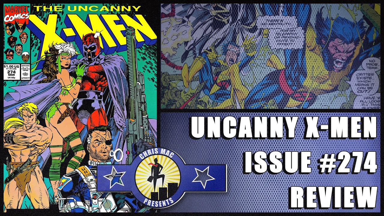 Uncanny X-Men 274 Marvel Comics 1991 Review - YouTube