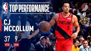 CJ McCollum Drops Game 7 Franchise Record! | May 12, 2019