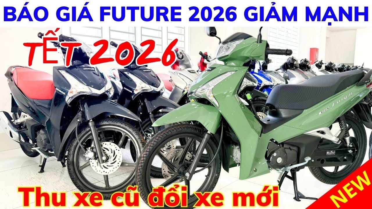 Báo giá Future 2026 đầu tháng 2. Giá giảm dịp TếT tại Hồng Đức 10