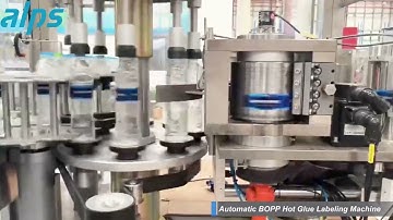 AUTOMATIC BOPP Hot glue labeling machine