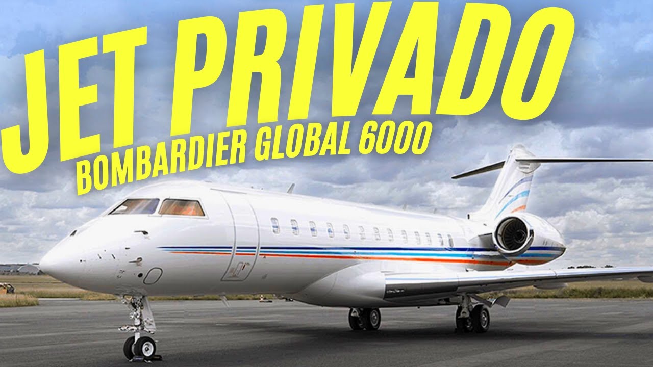 ✅ Jet Privado Bombardier Global 6000 En Venta Español, Aviones Privados Jets ligeros Avión Top 2023