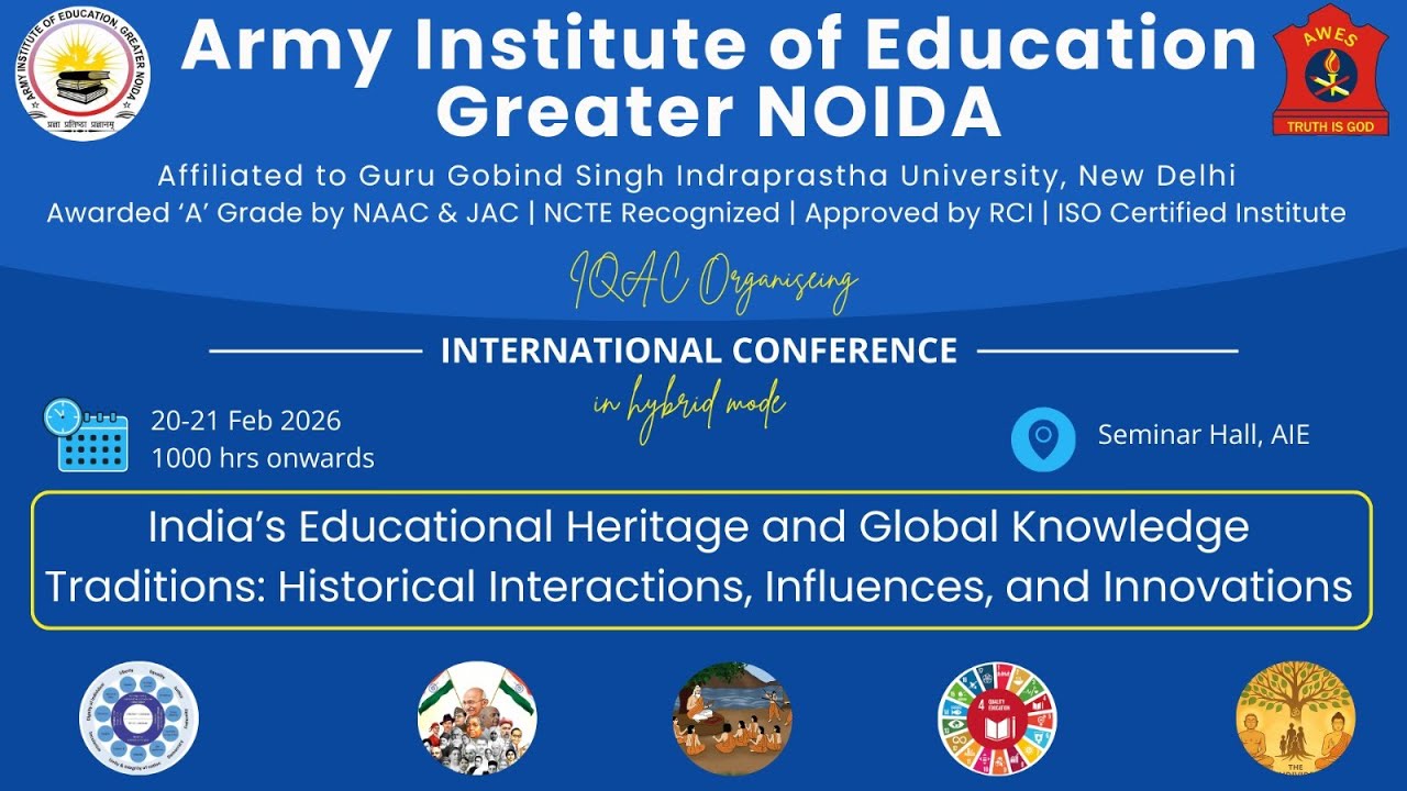 INTERNATIONAL CONFERENCE || 20-21 FEB 2026 || DAY 1 - YouTube