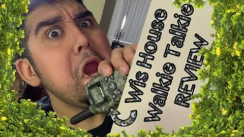 WisHouse Walkie Talkie Review