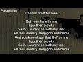 Migos Ft. Post Malone - Notice Me (Lyrics)