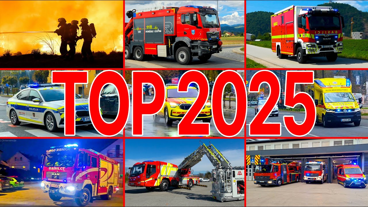 NAJBOLJŠI POSNETKI LETA 2025 | SLO Intervencije