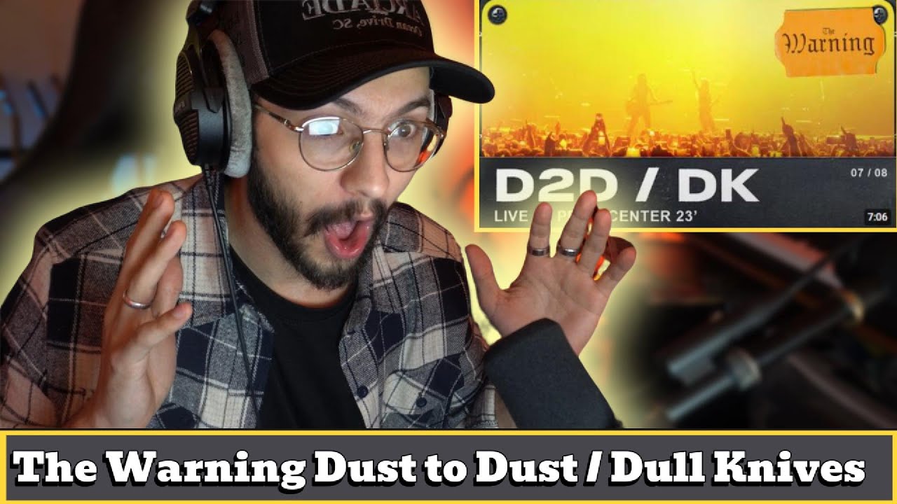 Музыкант РЕАКЦИЯ на The Warning - Dust To Dust / Dull Knives (Прямой эфир из Pepsi Center CDMX) (...