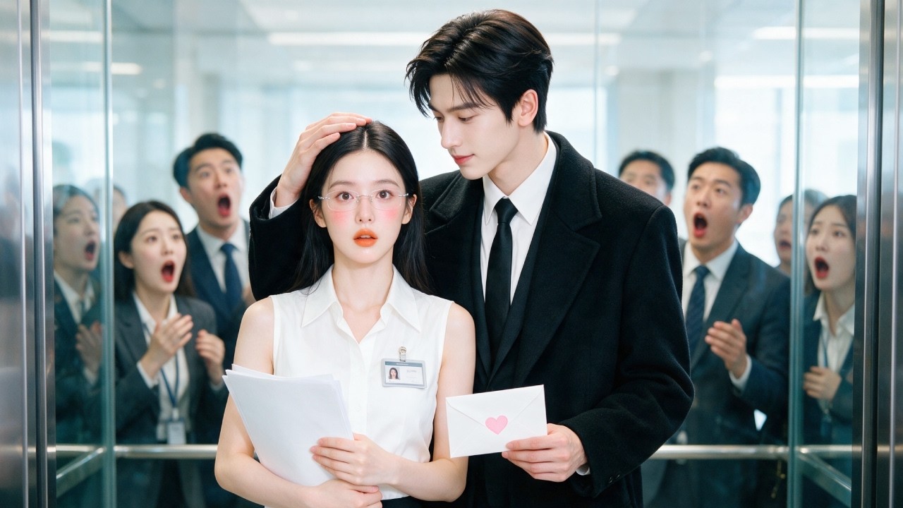 酔った少女はCEOの写真に愛を告白。だが本人はすぐ後ろにいて、大喜びで笑みが止まらなかった！