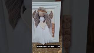 Magical Macrame Angel Dolls for Christmas Gifts & Home Decor 🎄✨#homedecor #gift #giftideas