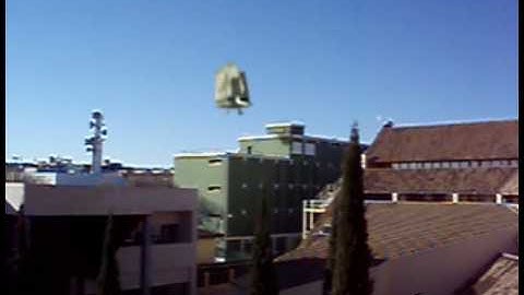 Landing Shuttle - Camera tracking test - blender & voodoo