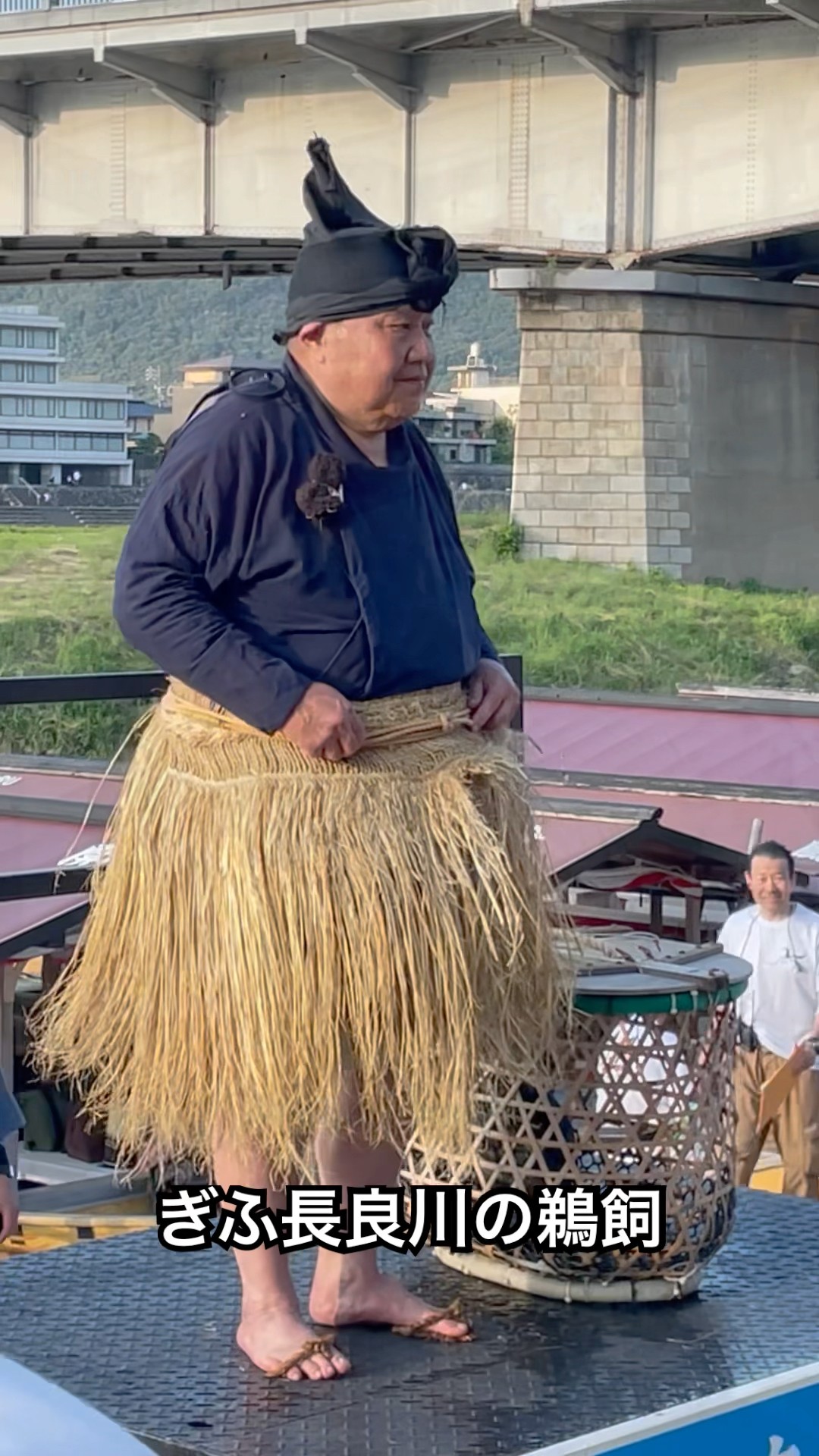 岐阜長良川鵜飼 ・A 1300-year-old Japanese fishing method. #shorts