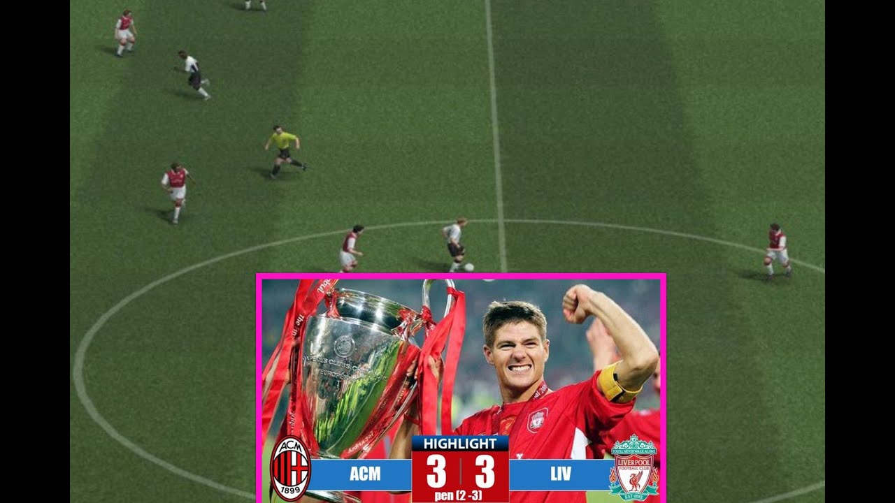 Milan vs Liverpool | PES 6 Legendary Final ⚽🔥 | Retro Football Showdown