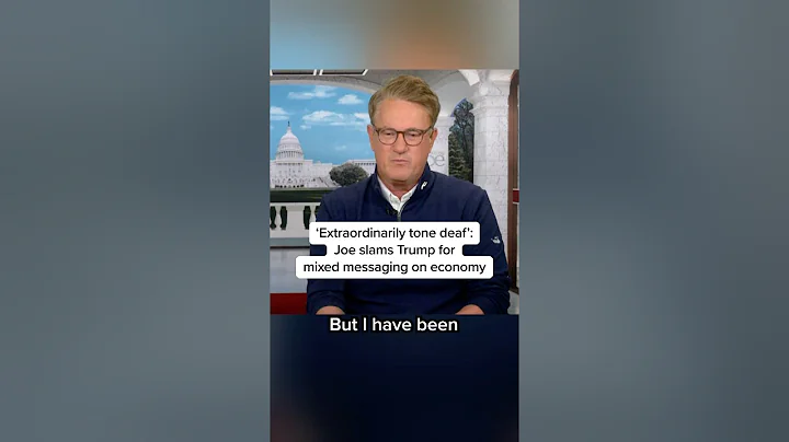 'Extraordinarily tone deaf': Joe slams Trump for mixed messaging on economy