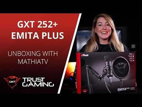 Unboxing The GXT 252+ Emita Plus Streaming Microphone - YouTube