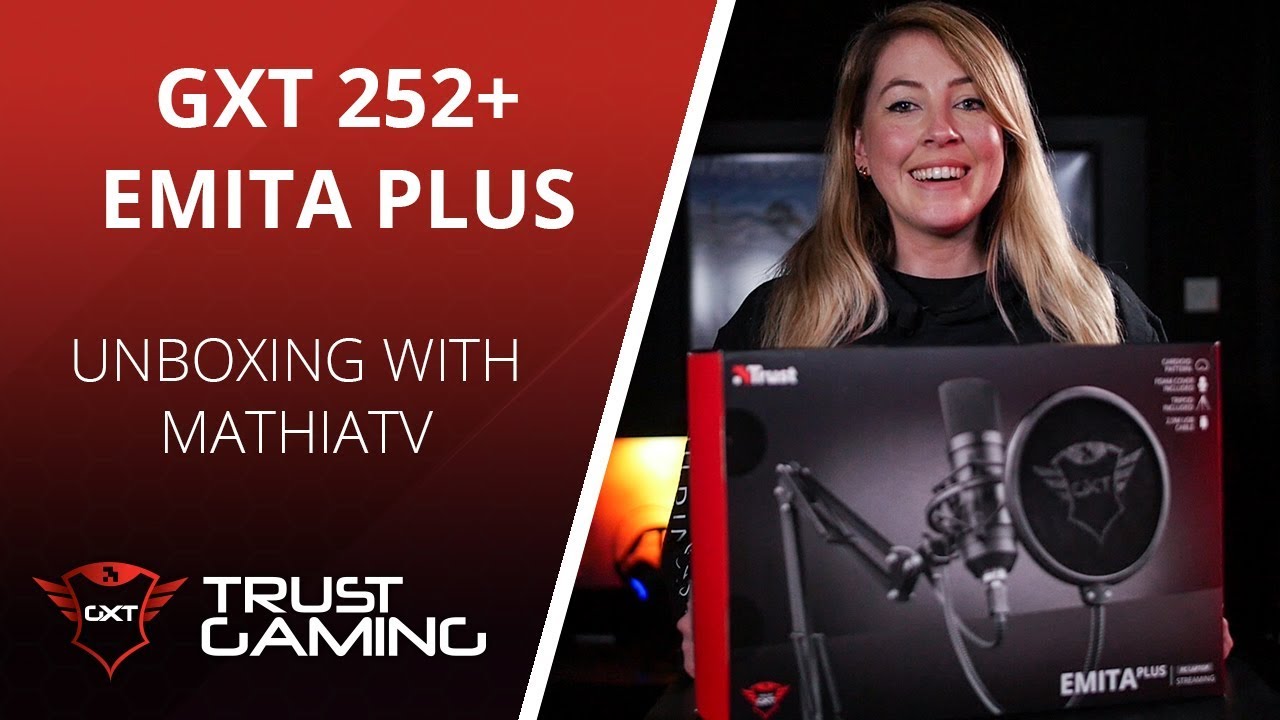 Unboxing The Gxt 252 Emita Plus Streaming Microphone Youtube