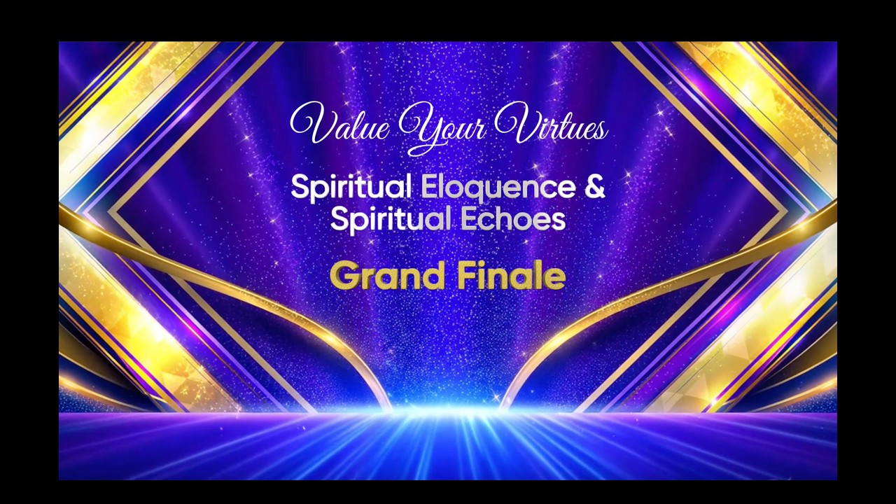 🌟 Value Your Virtues – National Level Contest 2026 | Spiritual Eloquence & Spiritual Echoes | 6 Sept