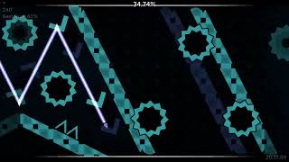 Sonic Wave Progress #3 | 49 and 28-100 | Geometry Dash